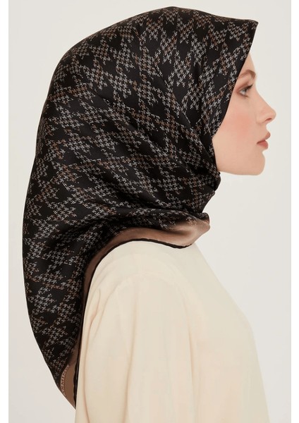 Armine Ipek Eşarp 2025 Kış - 9239-81 Siyah Vizon Twill fiyatları