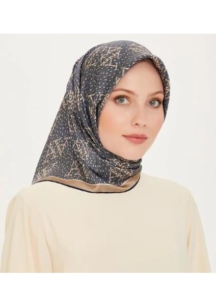Armine Ipek Eşarp 2025 Kış - 9228-05 Lacivert Twill