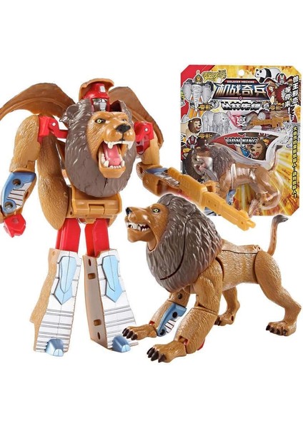 Robota Dönüşen Aslan Oyuncak
