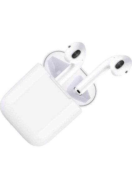 2025 Model Çağrı Cevaplayabilen Bluetooth Kulaklık Beyaz Dokunmatik Kontrol