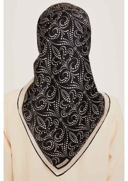Ipek Eşarp 2025 Kış - 9246-06 Siyah Twill