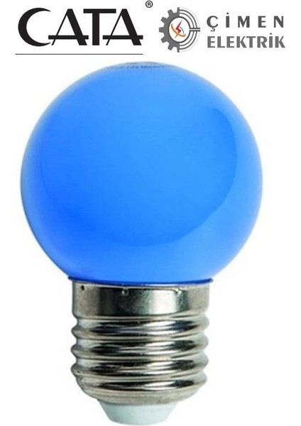 Cata Ct 4071 Cata 1W LED Gece Ampul Mavi