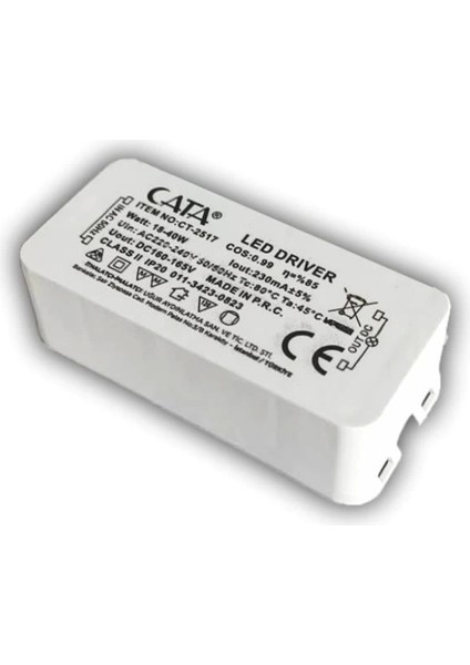 Cata Ct 2517 18W-40W Slim Spot Driver Adaptörü