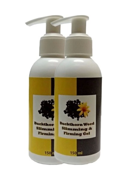 Buckthorn Buck Thorn 2li Adet Weed Slimming & Firming Gel Acı Çehre Tohumu Jeli Istenmeyen Yağlara Parçalayıcı Jeli 150 ml