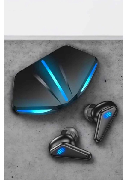 Bluetooth Oyuncu Kulaklığı LED Işıklı Kablosuz Anc Özelliği