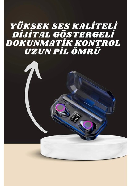 Yeni Nesil Akıllı Saat ve Bluetooth Kulaklık Kampanyası Dijital Göstergeli Powerbankli fiyatları