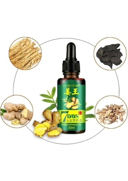 Seven 7 Days Ginger Germinal Essential Besleyici ve Onarıcı - Saç Serumu 30 ml