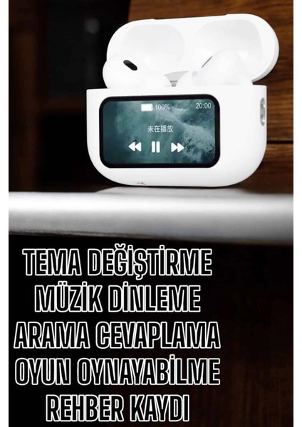 Kablosuz Yeni Nesil Bluetooth Bağlantılı Dokunmatik Ekranlı Kulak Içi Pro fiyatları