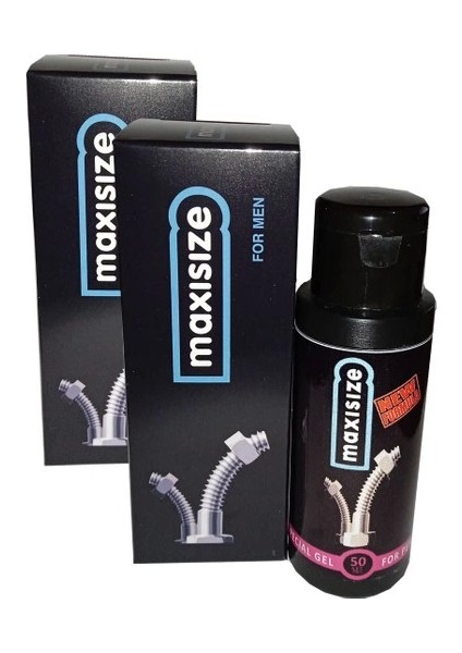 Hintohu Erkeklere Özel For Men Maxı Sıze Lubricant Jel 50 ml 2 Adet
