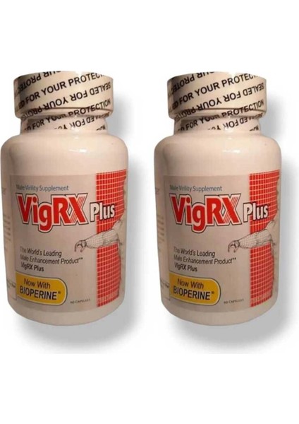 Vigrx Plus 2x60 Kapsül | Sertlik Performans ve Hacim Destekleyici Erkek Takviye Ürünü