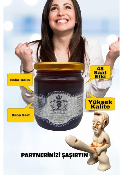 Mucizevi Erkek Performans Arttırıcılı Bitkisel Kuvvet Macun 240 gr