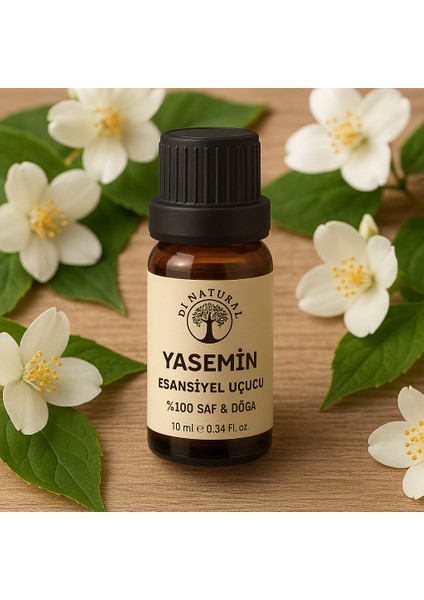 Yasemin Esansiyel Uçucu Koku Yağı Difüzör Esansı Buhurdanlık Yağı Aromaterapi Yağı 10ML