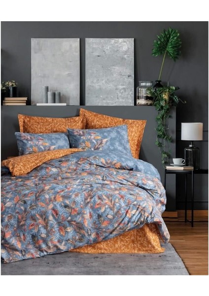 Cotton Box Tek Kişilik Modeline Nevresim Takımı Alekra Hardal