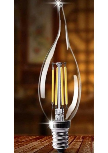 Cata Ct 4062 4W LED Flament Ampul 3200K Günışığı E14 Duy