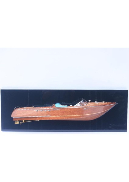 Denizcilik Grubu-Vietnam Gemiler-Rıva Aquarama Half HULL-100X10X30 CM-JHH0013W