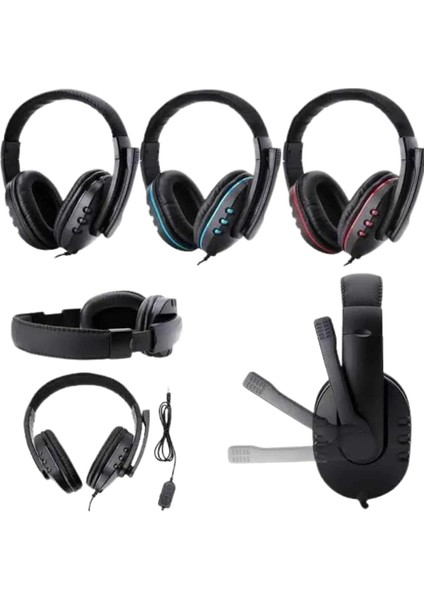 Mikrofonlu Gamer Kulaklık Oyuncu Kulaklığı Yüksek Ses Kaliteli Stereo Yumuşak Yastıklar fiyatları