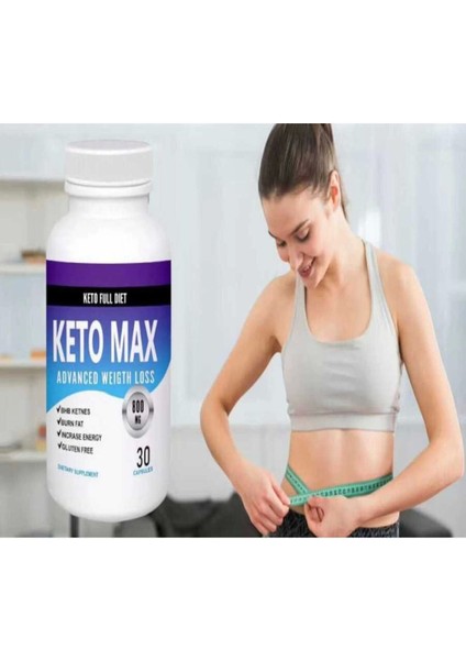 Keto Max Bitkisel Takviye 30'lu x 2 Adet