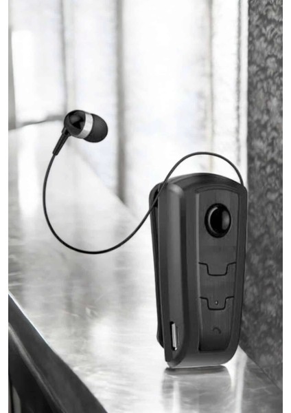 Makaralı Bluetooth Kulaklık Kulak Içi Android Ios Uyumlu Titreşimli