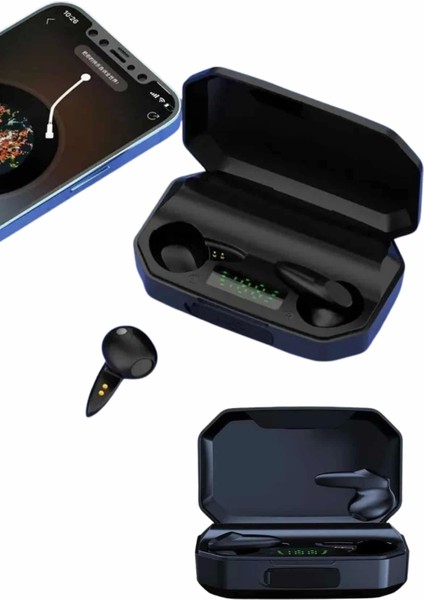 Yeni Nesil Android ve Ios Uyumlu Siyah Profesyonel Oyuncu Kulaklığı