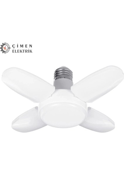 Cata Ct 1151 Pervane 30W LED Ampul 6500K Beyaz Işık E27 Duy