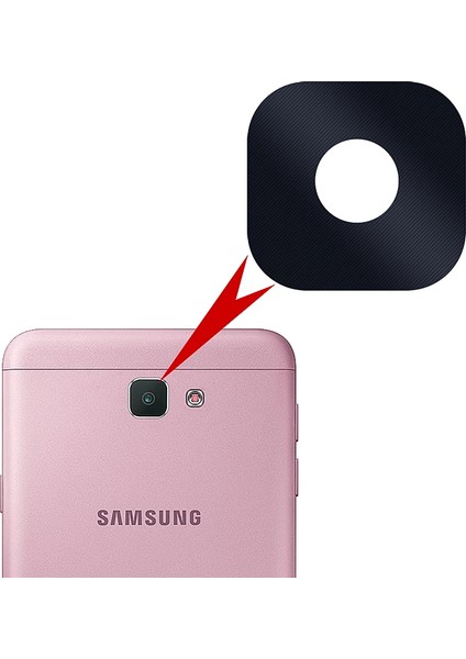 Ally Samsung Galaxy J7 Primeon7 J5 Için Prime On5 Kamera LENS-(5775) - TGZ6198-7969