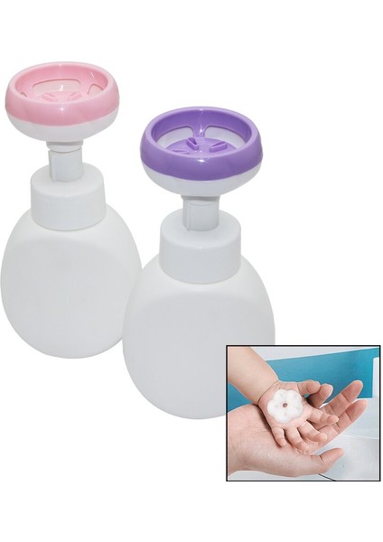 Çiçek Şekilli Köpük Çıkaran Basmalı Sabunluk (4767) - TGZ4125-5725