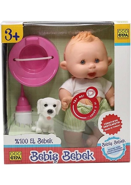30 cm Türkçe Konuşan Altını Islatan Et Bebek – Eğitici Lazımlık Setli Oyuncak fırsatları