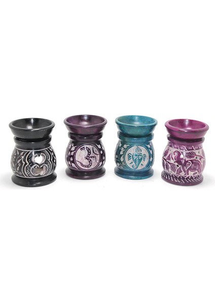 Obsidian Taşı Buhurdanlık KSK2227 - TGZ2561-9845