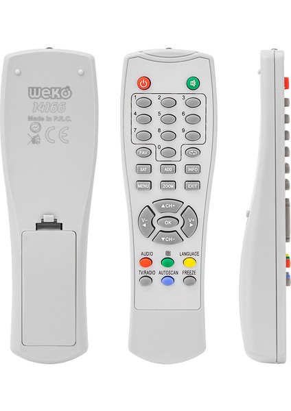 Botech 6600-6650-6700 Uydu Kumanda (4767) - TGZ6803-2003