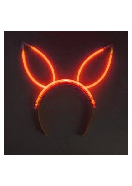 Karanlıkta Yanan Fosforlu Glow Taç 6 Renk 6 Adet - TGZ2371-4304