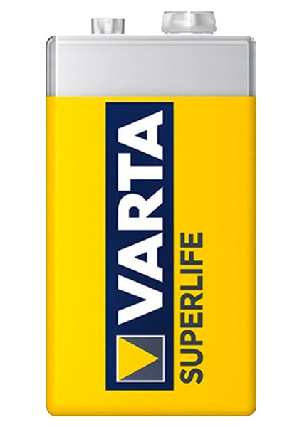 Varta Superlıfe Çinko 9 Volt Pil 12Lİ Paket (4767) - TGZ4803-3200