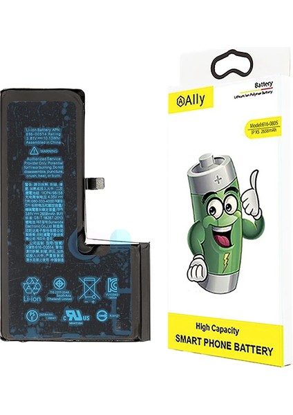 Ally iPhone Xs 2658 Mah Pil BATARYA-(5775) - TGZ2623-5022