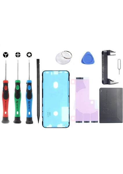 Jıafa JF-8158 11IN1 Iphone Xs Batarya Arka Kapak Tamir SETI-(5775) - TGZ1478-2324