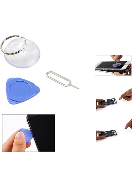 Jıafa JF-8158 11IN1 Iphone Xs Batarya Arka Kapak Tamir SETI-(5775) - TGZ1478-2324