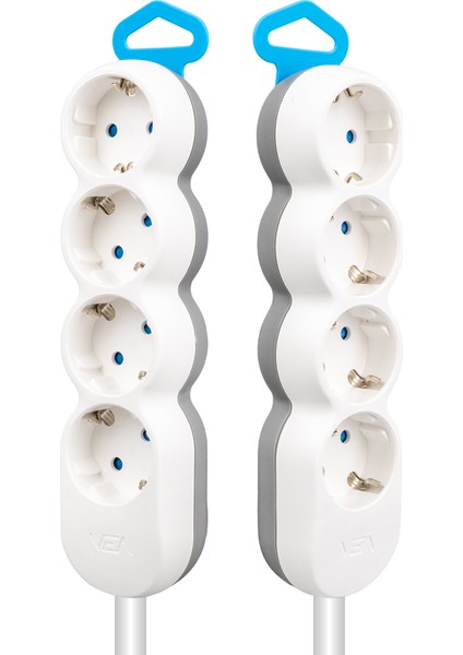 4lü 1.5 Metre Kablolu Grup Priz (4767) - TGZ4285-2459