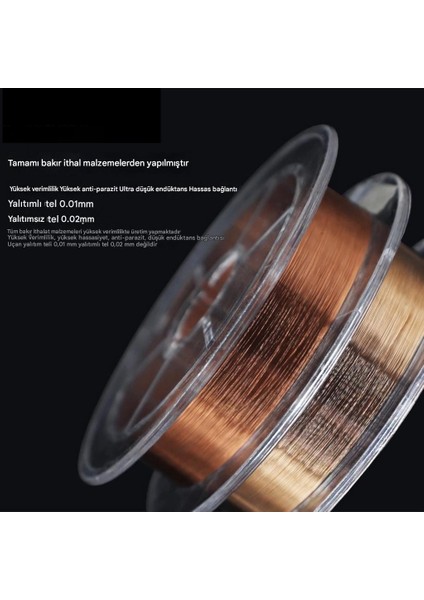 B＆r Ft-03 0.01MM 0.02MM 120M Ince Bakır Yol Çekme Teli+Cımbız Set fırsatları