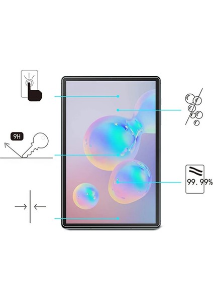 Ally Sm Galaxy Tab S8 - S7 Tempered Kırılmaz Cam Ekran KORUYUCU-(5775) - TGZ9409-5884