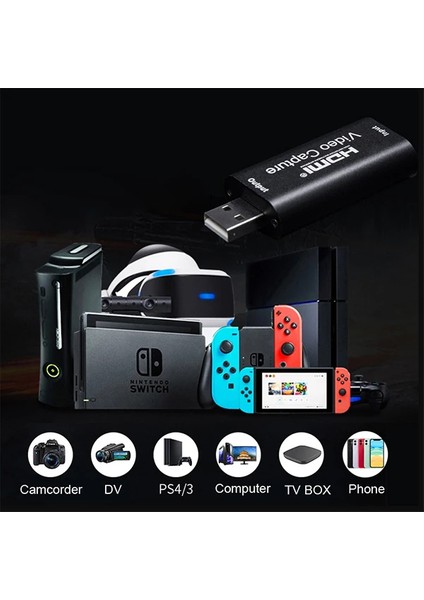 Ally Video Capture USB 2.0 To HDMI Çevirici Dönüştürücü ADAPTÖR-(5775) - TGZ6878-1527