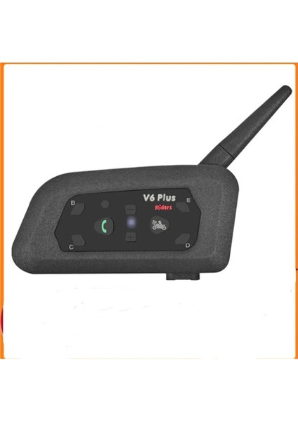 V6 Plus Motorsiklet Kaskı Intercom Su Geçirmez 1200 M - TGZ4683-1492