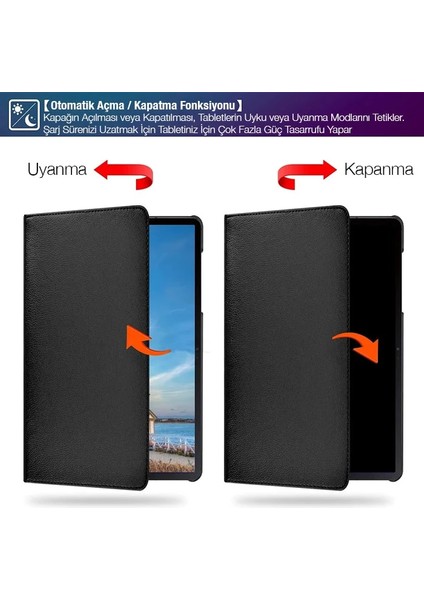 Sm Galaxytab S7 2020 12.4 (T970-T975-T976) 360 Derece Döner Standlı KILIF-(5775) - TGZ8810-5557