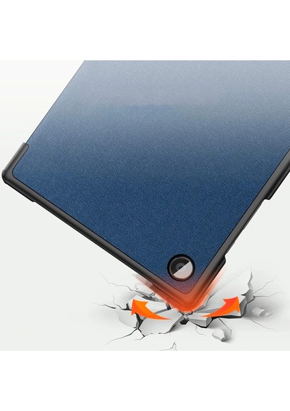 Dux Ducis Samsung Galaxy Tab A8 2021 10.5 (X200/X205) Kılıf Kalem Bölmeli Standl? - TGZ1510-1692