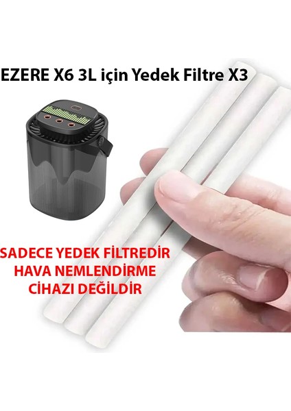 Ezere X6 3l Için Yedek Filtre X3-(5775) - TGZ7761-8668