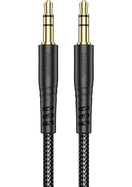 Hoco UPA24 Aux To Aux 3.5mm Ses Aktarım Kablosu 1MT-(5775) - TGZ9635-9102