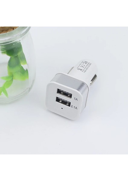 Ally Çift USB Girişli Oto Şarj Aleti BAŞLIK-(5775) - TGZ5656-5470