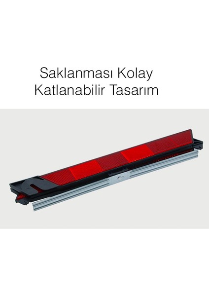 Ally Katlanabilir Araç Oto Acil Durum Arıza Reflektörü Yansıtıcı Dur Işaret - TGZ9344-7436