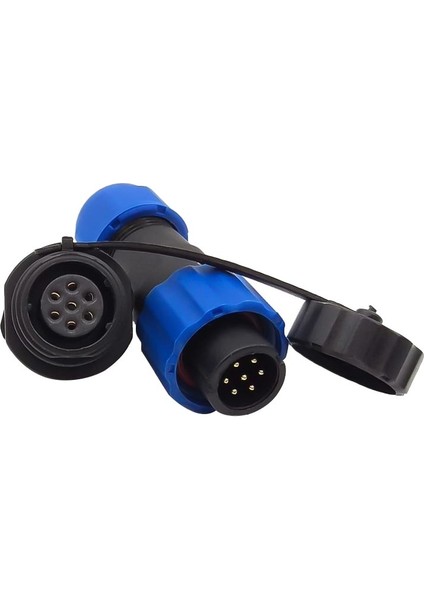 SD13 Tipi Su Geçirmez 7 Pin Konnektör (4767) - TGZ2269-7892
