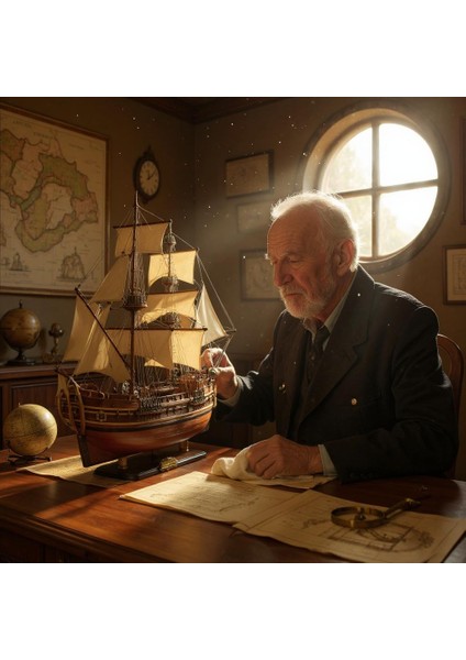 Denizcilik Grubu-Vietnam Gemiler-Hms BOUNTY-80X20X78 CM-JTS0020W-80 fiyatları