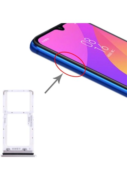 Xiaomi Mi CC9E/A3/CC9/Mİ 9 Lite Sim Hafıza Kart KAPAĞI-(5775) - TGZ8643-4793