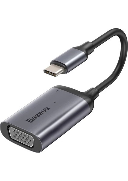 Baseus Enjoyment Series Type-C To VGA Hub Çevirici ADAPTÖR-(5775) - TGZ9816-7410