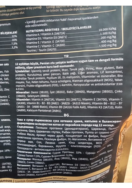 persian Adult Hypoallergenıc 1.5 kg